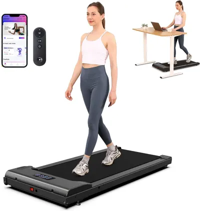 Main Images for Lichico Walking Pad Under Desk Treadmill，Portable Small Treadmills for Home and…