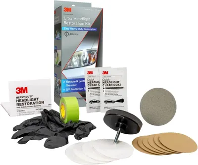 Main Images for 3M Ultra Headlight Restoration Kit