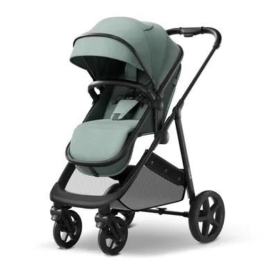 Showcases the complete stroller design to give shoppers a clear view of its features and style.