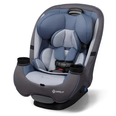 Showcases the car seat's safety features and comfortable design to reassure parents about their child's protection and comfort during travel.