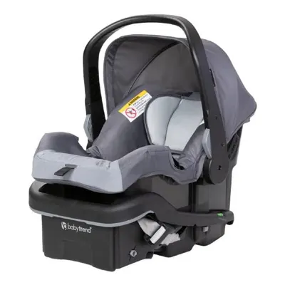 Showcases the main product, an infant car seat, clearly against a white background to allow shoppers to see its design and features.