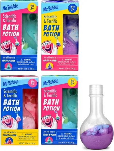 Main Images for Mr. Bubble Kids Original Bath Bomb Potions