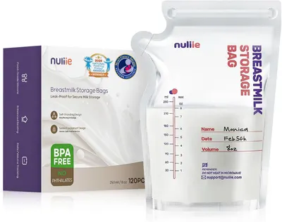 Showcases the product's packaging and an individual storage bag to demonstrate its design and features. Displays both the retail packaging and a filled sample bag to give customers a clear idea of…