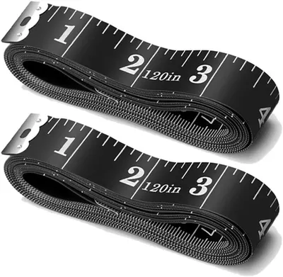 Showcases the product's clear measurement markings and length to demonstrate its functionality as a measuring tool.