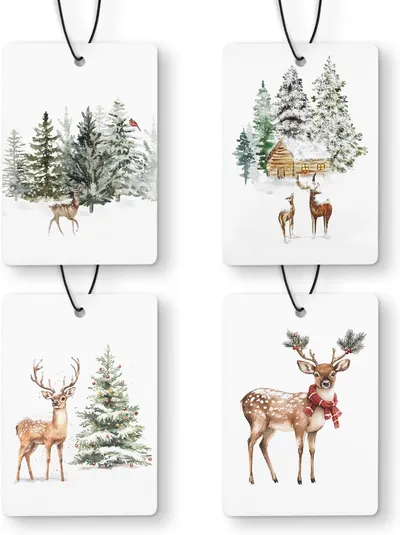 Showcases different winter and Christmas-themed designs to appeal to holiday shoppers.