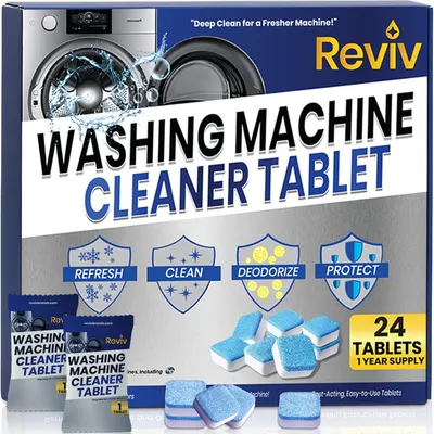 Shows the product in its branded retail packaging alongside individual tablets to communicate professionalism, brand identity, and what the customer will receive.