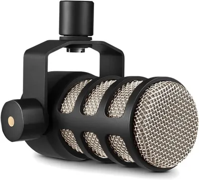 Displays the core product clearly on a white background to help shoppers quickly identify the microphone being sold and comply with platform requirements.