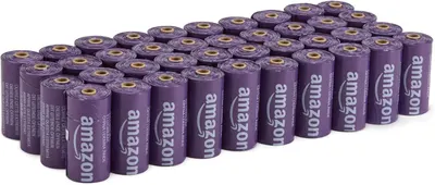 Shows the large quantity of dog waste bag rolls included in the purchase, communicating value and long-lasting supply to reassure buyers they won't run out quickly.