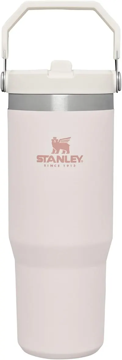 Displays the Stanley insulated water jug clearly on a white background, allowing shoppers to see the product design, handle, branding, and overall form factor.