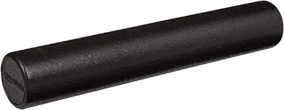 Displays the core product clearly on a clean white background, allowing shoppers to see the foam roller's cylindrical shape, textured surface, and branding.