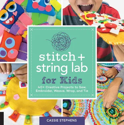 Shows the retail packaging of a kids craft book to communicate the product title, theme, and included project variety, helping parents identify it as a creative activity resource. Demonstrates…