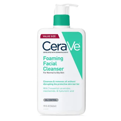 Displays the core product clearly on a white background to show shoppers exactly what they will receive, emphasizing the value size and product type. Shows the retail packaging with pump dispenser…