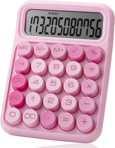 Displays the core product clearly on a white background to show the calculator's design, color, and key layout for shoppers to evaluate the product's appearance and functionality.