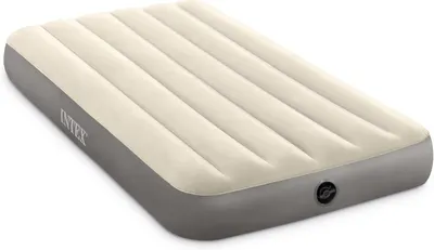 Displays the core product clearly on a white background to show shoppers the inflatable air mattress design, branding, and overall appearance.