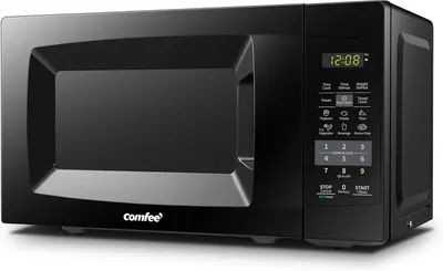 Shows the core product clearly with its key features visible, including the digital display, control panel with preset cooking functions, and the viewing window, allowing shoppers to understand what…