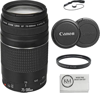 Displays the Canon zoom lens as the core product along with included accessories to show shoppers exactly what they will receive in their purchase. Shows all the included accessories that complement…