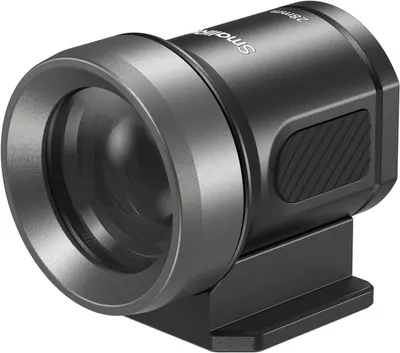 Displays the core product clearly on a white background to show its design, build quality, and key features like the lens optics and mounting mechanism.