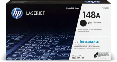 Shows the official HP LaserJet toner cartridge in its retail packaging to communicate authenticity, compatibility, and product specifications to the shopper. Displays the core sellable product, an…