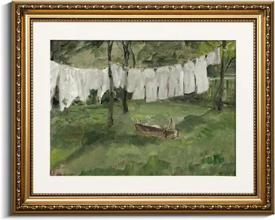 This appears to be a framed painting or artwork rather than a typical Amazon product hero image. It does not fit the standard e-commerce product photography patterns and requires human review to…
