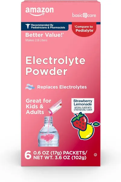 Shows the retail packaging with branding, flavor information, and usage details to help shoppers understand what they will receive and how the product compares to name brands. Demonstrates how the…