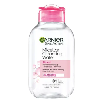 Displays the core product clearly on a white background to show shoppers exactly what they will receive, emphasizing the micellar water's all-in-one cleansing benefits. Shows the actual retail…