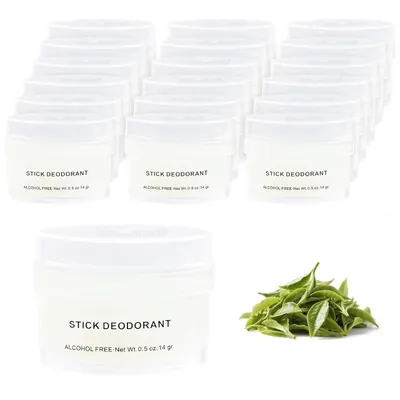 Shows the core product as a multi-pack of stick deodorants with alcohol-free formulation, clearly displaying the quantity and key product feature to help shoppers understand what they are…