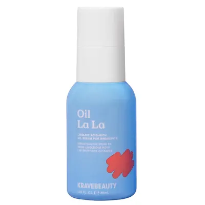 Shows the core product clearly on a white background to communicate what the shopper will receive, emphasizing the bottle design and branding. Displays the actual retail packaging the customer will…