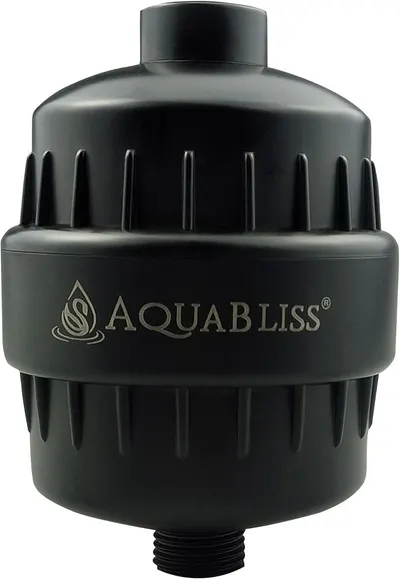 Displays the core product clearly on a white background to show the physical design and branding of the AquaBliss water filter cartridge.