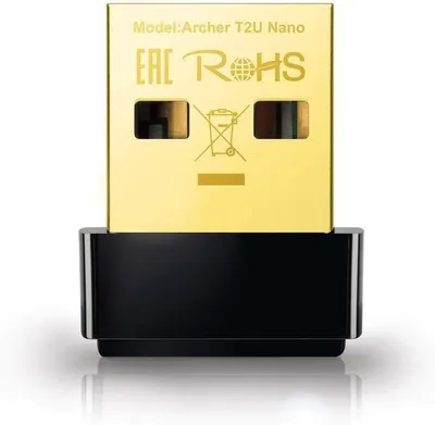 Shows the core product, a compact USB wireless adapter, to communicate its small form factor and clean design for easy connectivity.