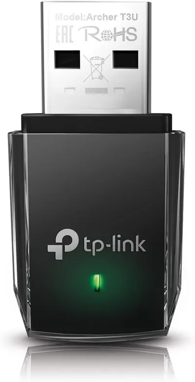 Shows the core product, a TP-Link USB WiFi adapter with visible branding and model information, to communicate what the shopper will receive.