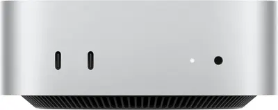 Displays the core product with a clean, minimalist aesthetic to showcase the sleek design and port layout of what appears to be a computer or electronic device.