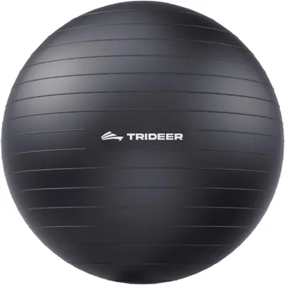 Shows the core product clearly on a white background to communicate what the shopper is purchasing—a TRIDEER branded exercise/stability ball.
