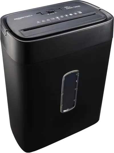 Displays the core product clearly on a white background to show the shopper exactly what they will receive, including the paper slot, control panel, and viewing window.