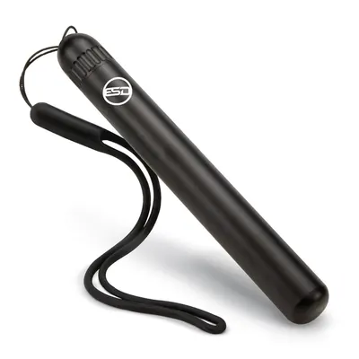 Displays the core product clearly on a white background to show the item's form factor, branding, and included lanyard strap. Uses a subtle drop shadow beneath the product to create depth and visual…