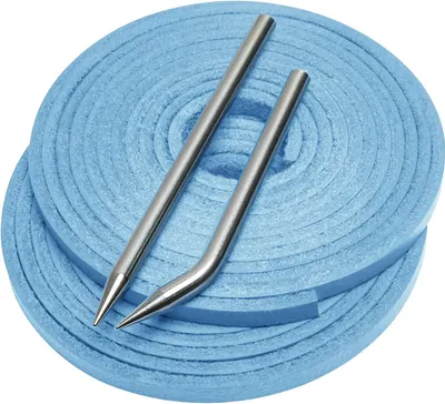 Displays the core product clearly—a coiled blue strap with two metal stylus pens—allowing shoppers to see exactly what they will receive. Shows that the…
