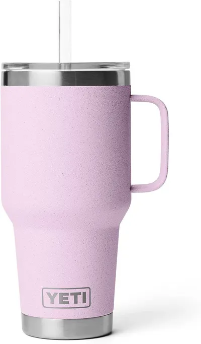 Displays the core product clearly on a white background, showing the tumbler's design, color, handle, straw, and YETI branding to help shoppers understand…