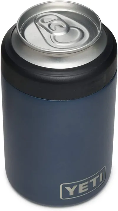 Shows the core product, a YETI can cooler, in a clean catalog-style presentation to help shoppers understand what they are purchasing.