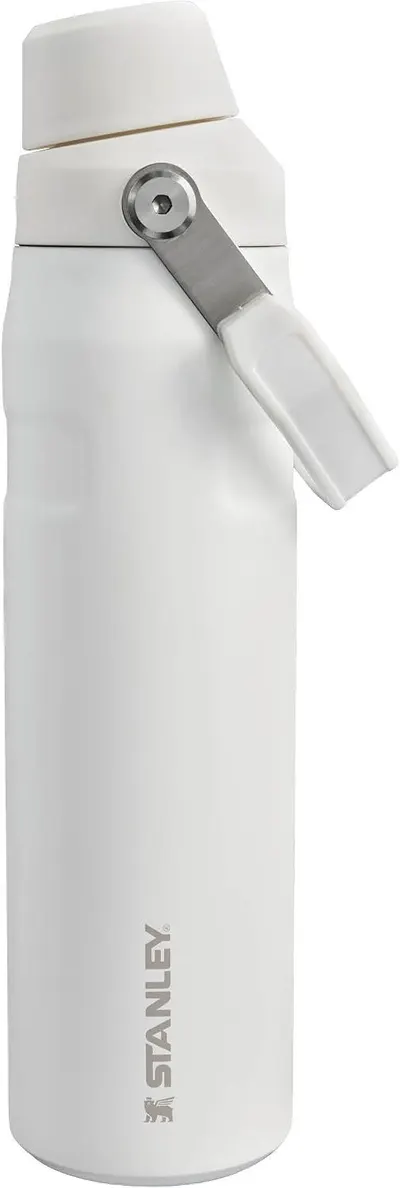 Displays the core product clearly on a white background to show the bottle's sleek design, flip-up drinking spout, and branding, helping shoppers understand what they are purchasing.