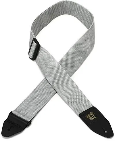 Shows the full gray strap on a clean background so the shopper can judge its colour and build.