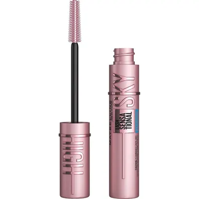 Shows the mascara wand and tube on white so the buyer sees the exact product and its shade.