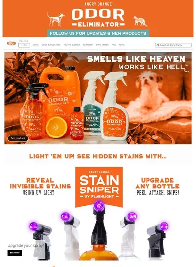 Brand Store for ANGRY ORANGE STORE PET 1