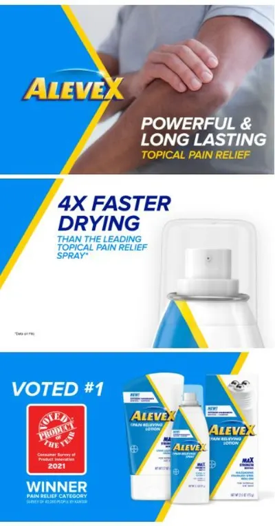 Secondary Images for AleveX