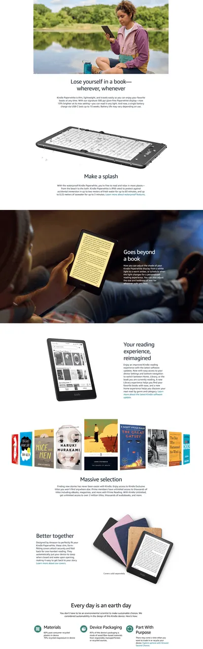 Basic A+ Content for Amazon ConsumerElectronics AA 5