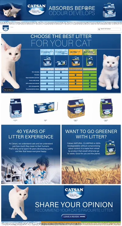 Brand Store for Amazon.co.uk  Catsan