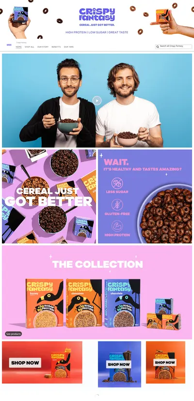 Brand Store for Amazon.co.uk  Crispy Fantasy