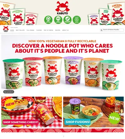 Brand Store for Amazon.co.uk  Kabuto Noodles