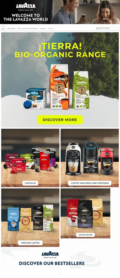 Brand Store for Amazon.co.uk  Lavazza