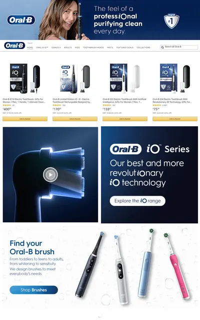 Brand Store for Amazon.co.uk  Oral-B