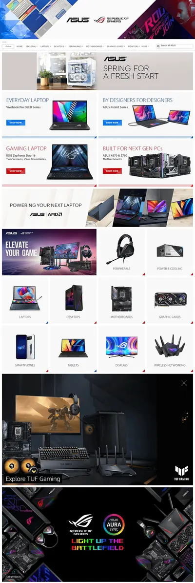 Brand Store for Amazon.com  ASUS