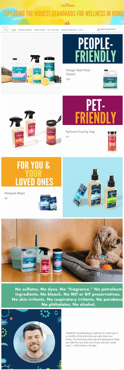 Brand Store for Amazon.com  Aunt Fannie s